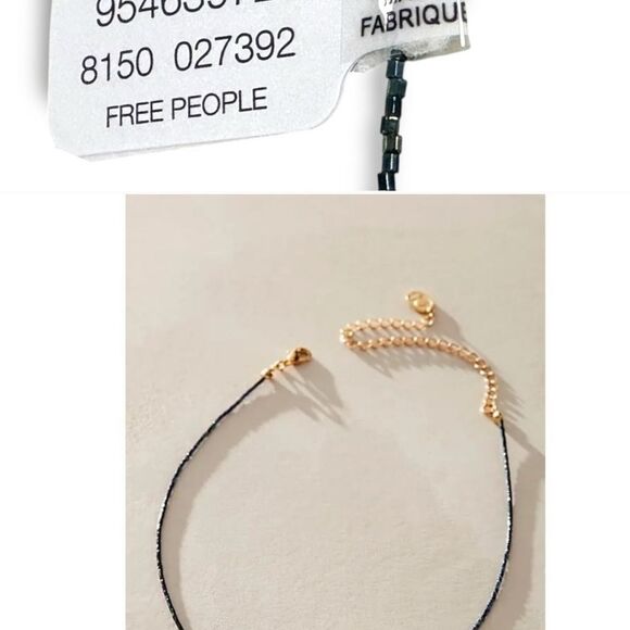 Ariana Ost For Free People Amelia Simple Choker NWT - Picture 4 of 7